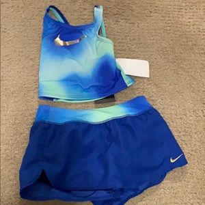Nike 2 Piece Girls Swimsuit